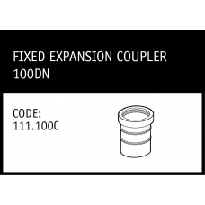 Marley Solvent Joint Fixed Expansion Coupler with Cardboard Spacer 100DN - 111.100C*